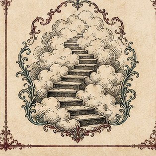 Cloud staircase