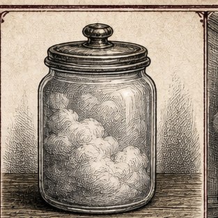 Jar of cloud