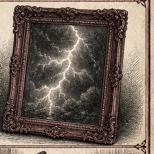 Framed lightning